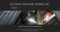 Desktop Screenshot of eddangmachineworks.com